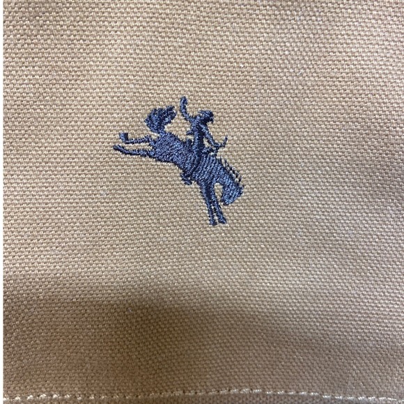 Wyoming Traders Mens XL Brown Canvas Concealed Carry Holster Vest Bronco NWOT - Picture 4 of 13